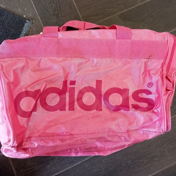 Adidas Pink Duffle Sports Bag - Picture 1 of 5